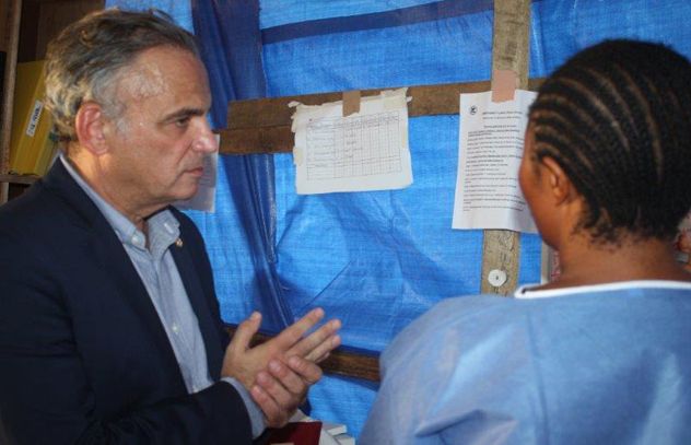 Lakkar Ebola Treatment Centre, Freetown, Sierra Leone