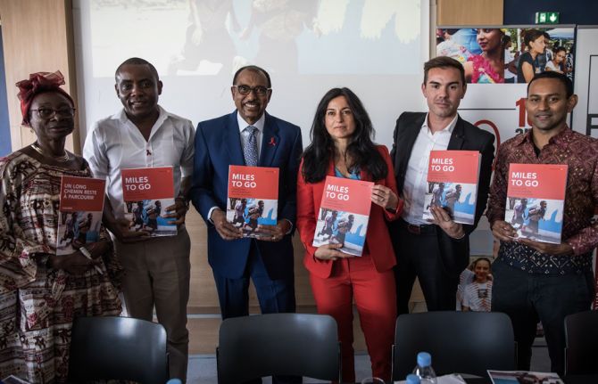 UNAIDS is issuing countries with a stark wake-up call. In a new report, launched today in Paris, France, at an event co-hosted with Coalition PLUS, UNAIDS warns that the global response to HIV is at a precarious point. At the halfway point to the 2020 tar