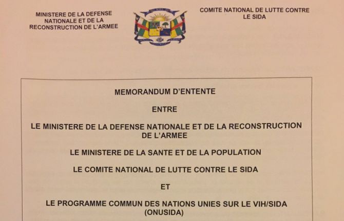 UNAIDS to work with uniformed forces in the Central African Republic to end sexual violence and abuse and stop new HIV infections