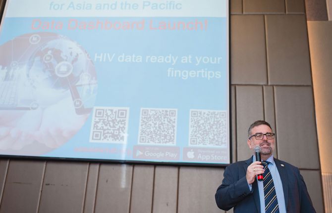 A new data dashboard to enhance the HIV strategic information products that were already available on the AIDS Data Hub for the Asia and the Pacific region was launched on 30 October. 