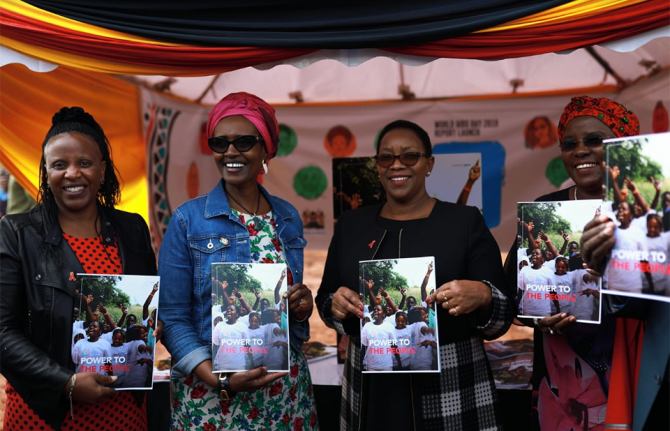 NAIROBI/GENEVA, 26 November 2019—A new report by UNAIDS, Power to the people, released ahead of World AIDS Day, shows that where people and communities living with and affected by HIV are engaged in decision-making and HIV service delivery, new infections