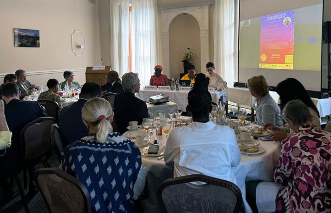 Breakfast event, with Dr T. Mofokeng, harm reduction report launch, Geneva, 26 June 2024