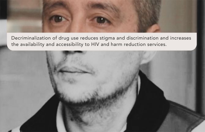 To protect public health, we need to decriminalize possession of drugs for personal use, we need to significantly scale up harm reduction service provision, and we need to make sure that communities of people who use drugs are adequately resourced and in 