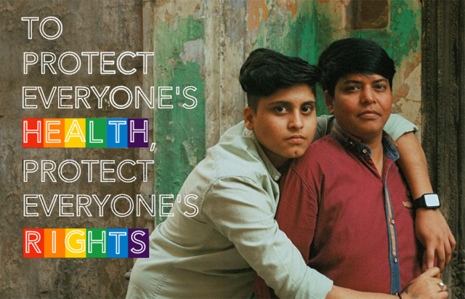 UNAIDS calls for the protection of human rights on the International Day to End Homophobia, Biphobia, and Transphobia (IDAHOBIT)