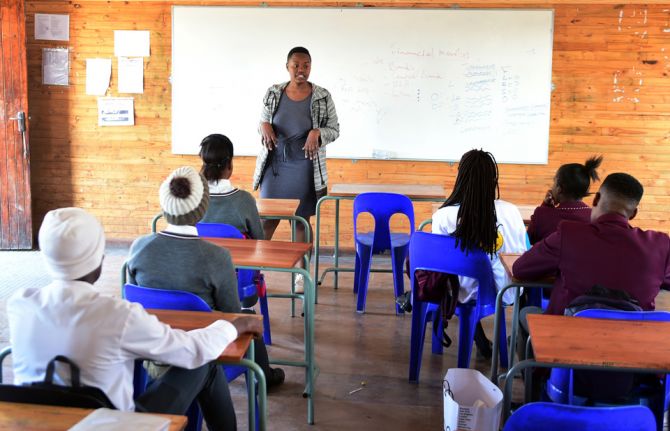 When she was four years old, Selokela Molamodi’s teacher asked the class what they wanted to be when they grew up. While her classmates volunteered more conventional professions, such as nurses, doctors and lawyers, Ms Molamodi’s answer, given with a fier