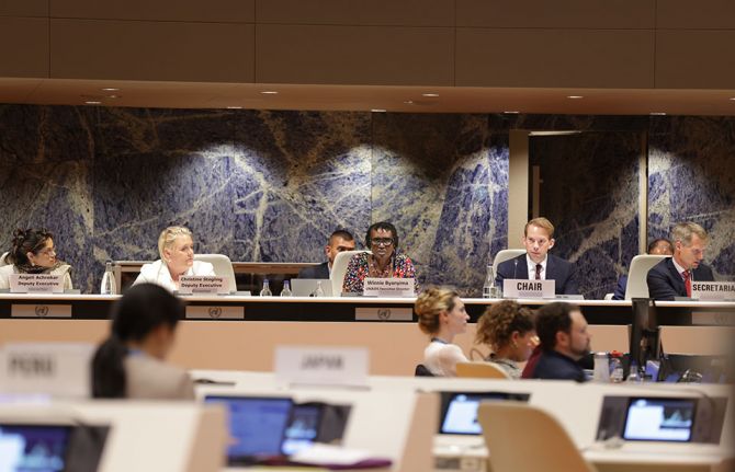 The 52nd meeting of the UNAIDS Programme Coordinating Board (PCB) was held in Geneva, Switzerland from 26 to 28 June 2023. Credit: UNAIDS