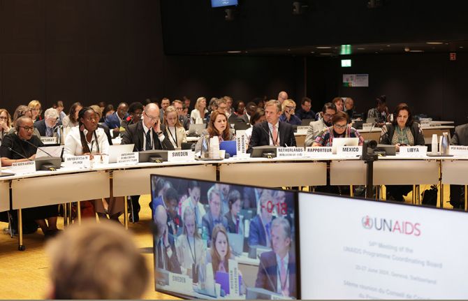 54th meeting, UNAIDS Programme Coordinating Board, 25-27 June 2024