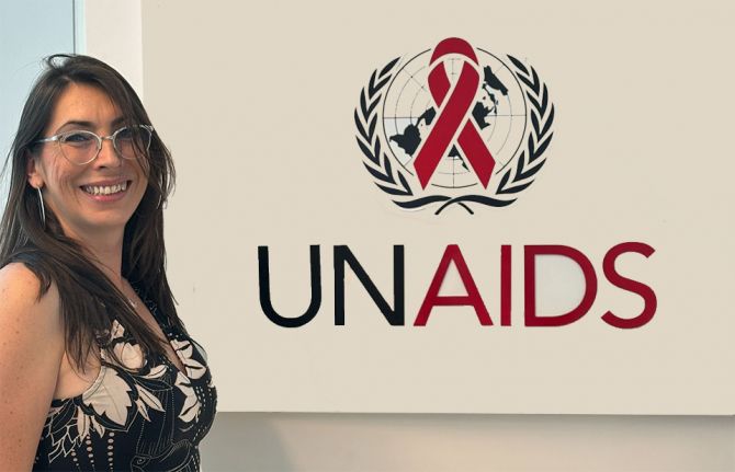 Ariadne Ribeiro Ferreira, a trans woman working for UNAIDS in Brazil, advocates to leaders and speaks to media around the world. As she is an inspiration to colleagues, many are keen to learn more about Ariadne’s story.