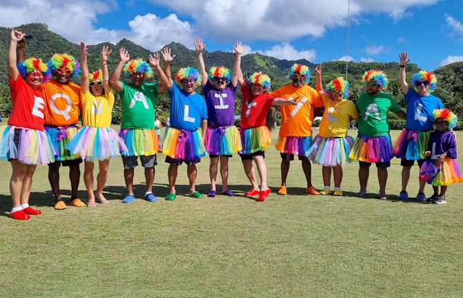 Pride Cook Islands solidarity event