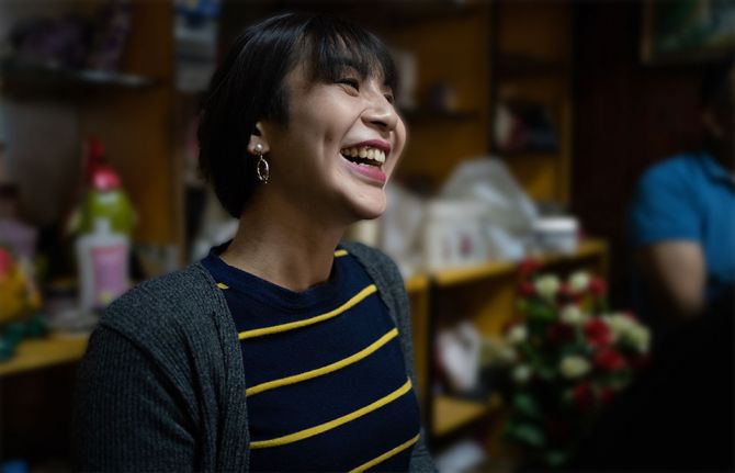 A transgender person participates in health services provided by the Khmer HIV/AIDS NGO Alliance (KHANA) in Phnom Penh, Cambodia,  December 2019. Credit: UNAIDS