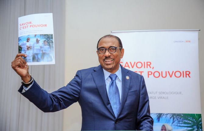 New UNAIDS report shows that 75% of all people living with HIV know their HIV status