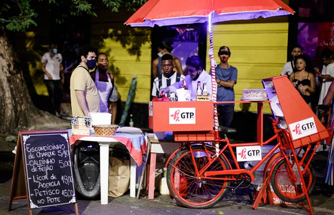  Launching of Diversibike, in the Boa Vista neighbourhood in Recife. Credit: Brenda Alcântara