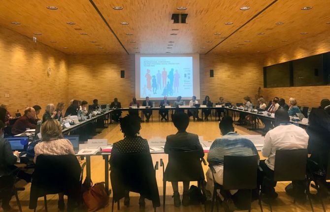 International Conference on Fast-Tracking Social Protection to End AIDS was held in Geneva, Switzerland, on 25 and 26 April 2018