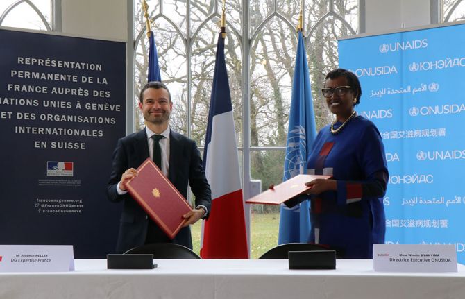 Expertise France partners with UNAIDS to fight HIV stigma and discrimination in western and central Africa