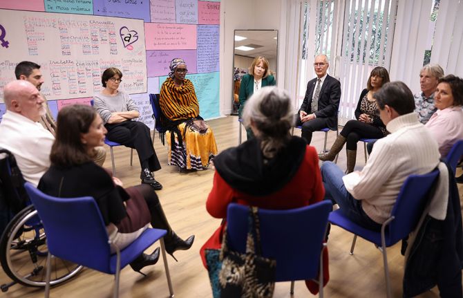 GENEVA/MONACO, 10 April 2024— Winnie Byanyima, the Executive Director of UNAIDS—the organization leading the global fight against AIDS—has met with HSH Prince Albert II of Monaco and HSH Princess Stéphanie of Monaco to renew Monaco’s collaboration with UN