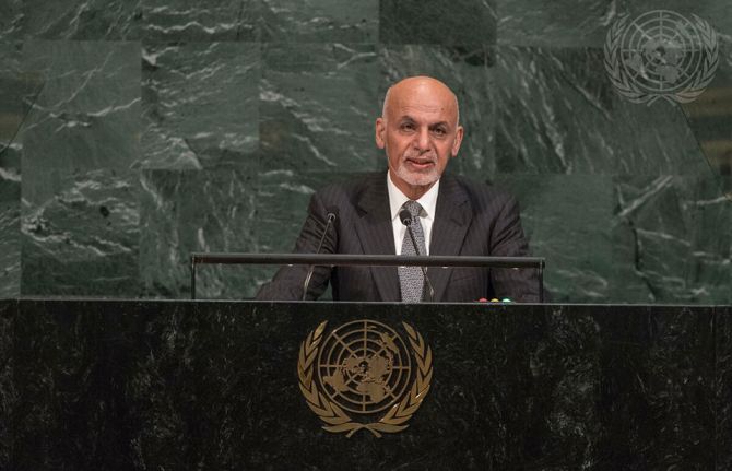 Mohammad Ashraf Ghani, President of Afghanistan, addresses the general debate of the General Assembly’s seventy-second session.