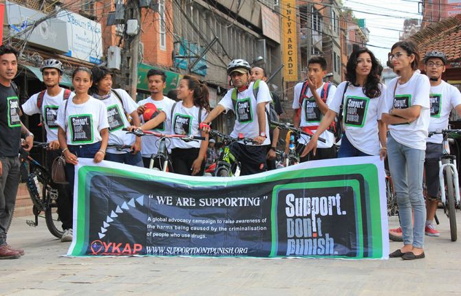 “Support. Don’t Punish” march in Kathmandu in 2016