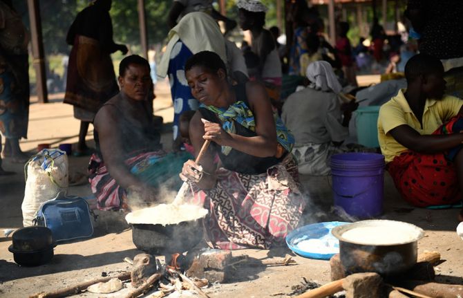 Internally displaced people after Cyclone Idai, Bangul, Malawi