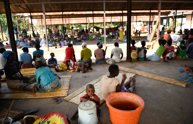 Internally displaced people after Cyclone Idai, Bangul, Malawi