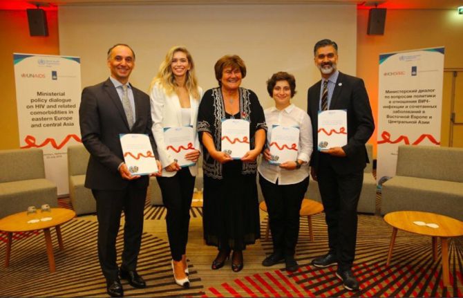 Ministers of Health and senior policy-makers from 10 countries in Eastern Europe and Central Asia (EECA) reaffirm political commitment to scale up the HIV response