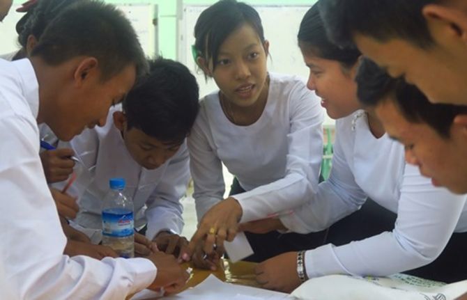 © UNESCO/Antony Tam Positive health, education and gender equality outcomes for Myanmar youth