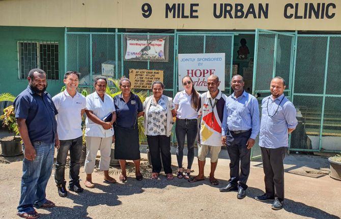 HIV data check in Papua New Guinea’s National Capital Distric