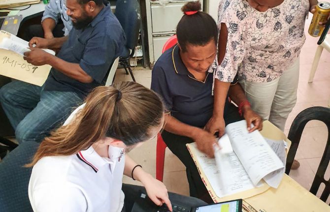 HIV data check in Papua New Guinea’s National Capital District